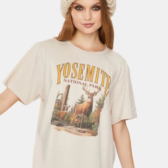 Minga Dolls Kill YOSEMITE NATIONAL PARK T SHIRT Small - Picture 1 of 3